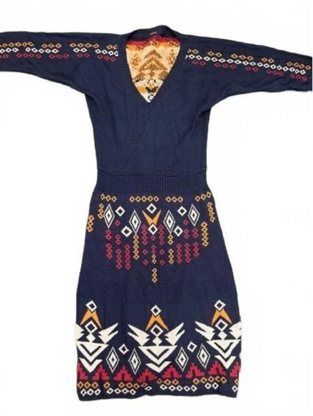 New Free People Tribal Skater Dress Medium